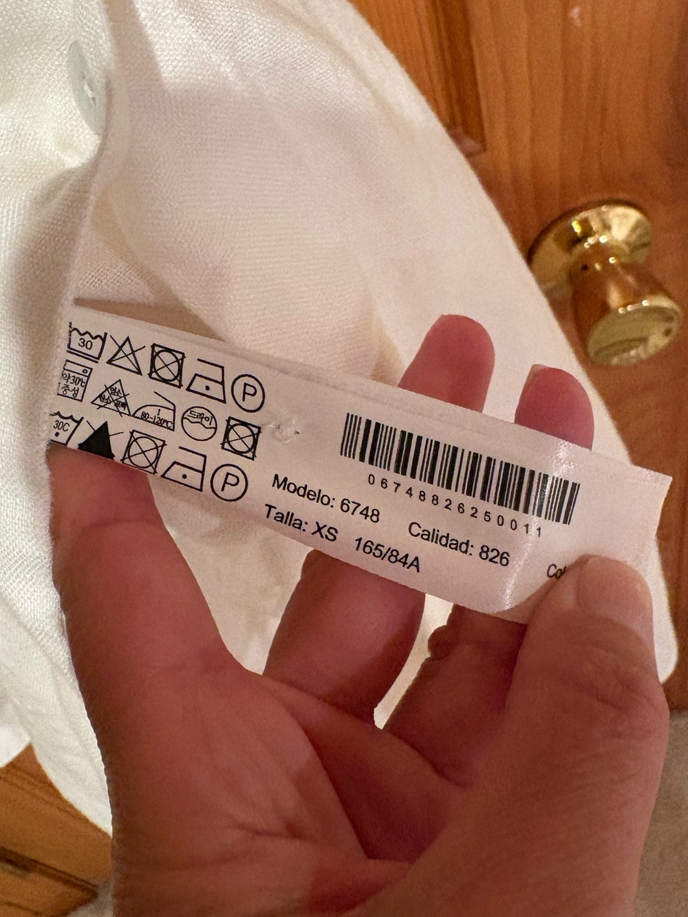 Massimo Dutti White Linen Belted Shirt Dress - Picture 5 of 7